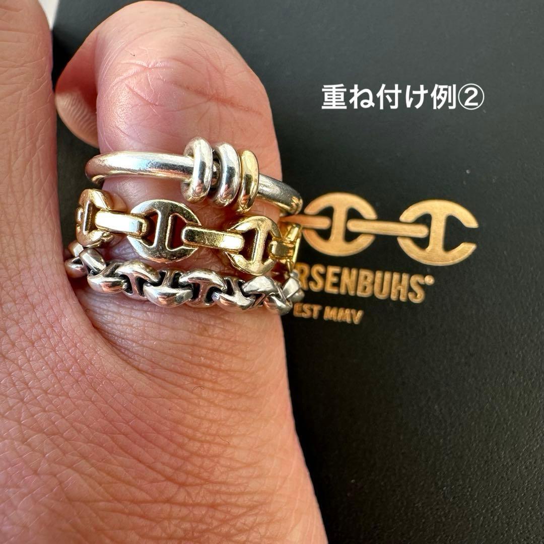 【美品・ギャラあり】HOORSENBUHS MICRO RING US7