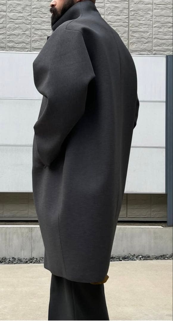 RAINMAKER COCOON COAT/STONE コクーンコート