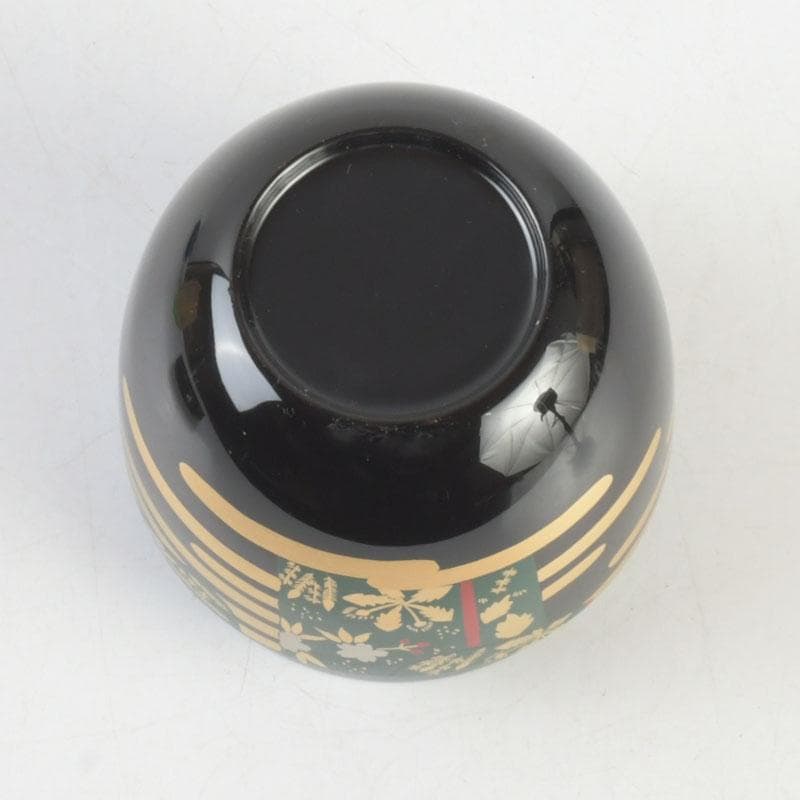 茶道具 加賀蒔絵師 岩倉利慶作 即中斎好写 誰袖蒔絵 中