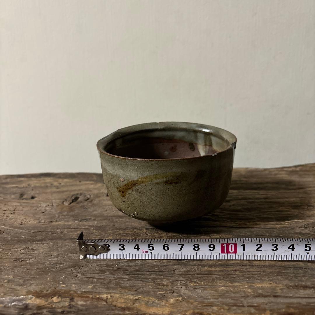 木原　唐津茶碗　陶片　骨董　茶道具　古陶磁　古伊万里アンティーク　李朝　古伊万里