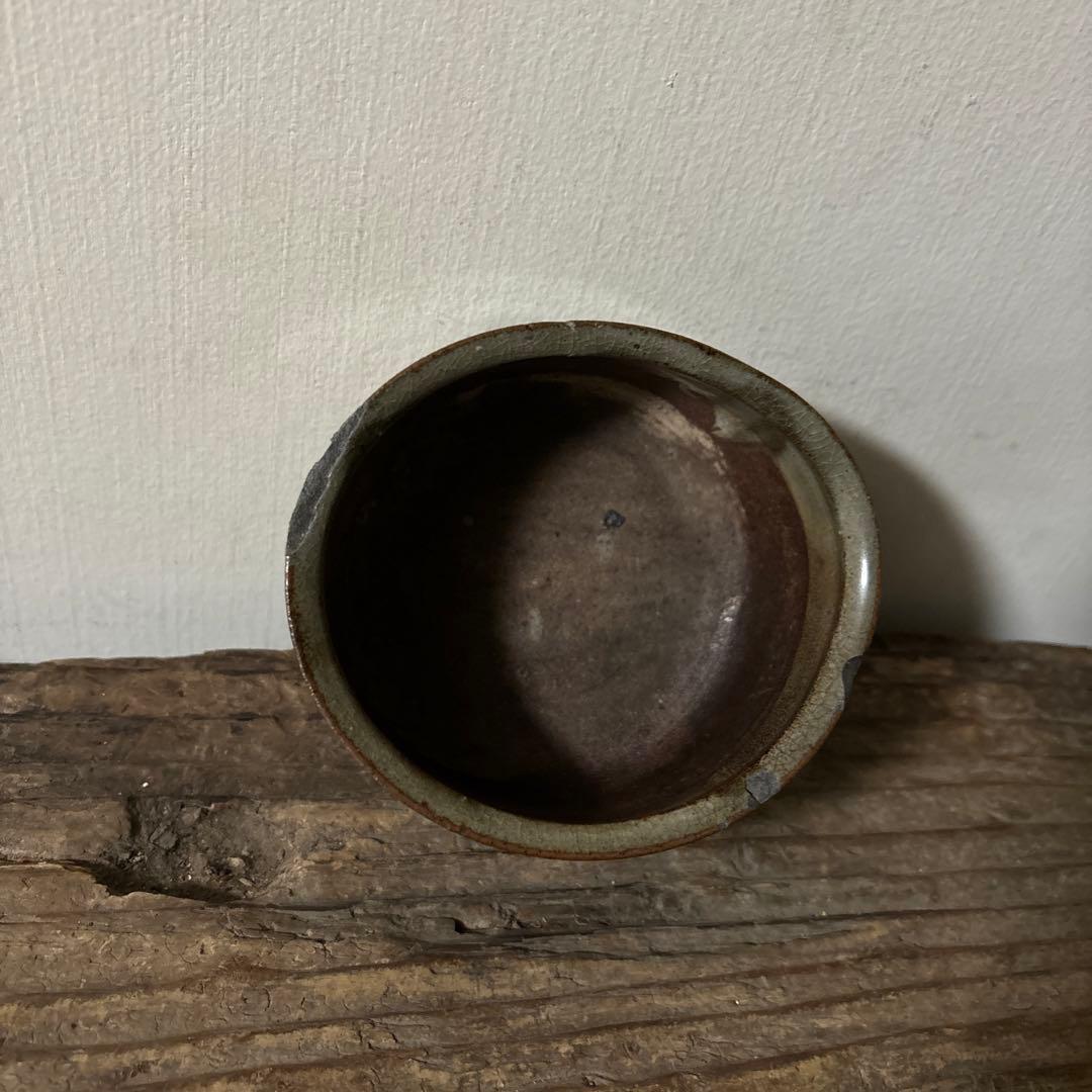 木原　唐津茶碗　陶片　骨董　茶道具　古陶磁　古伊万里アンティーク　李朝　古伊万里