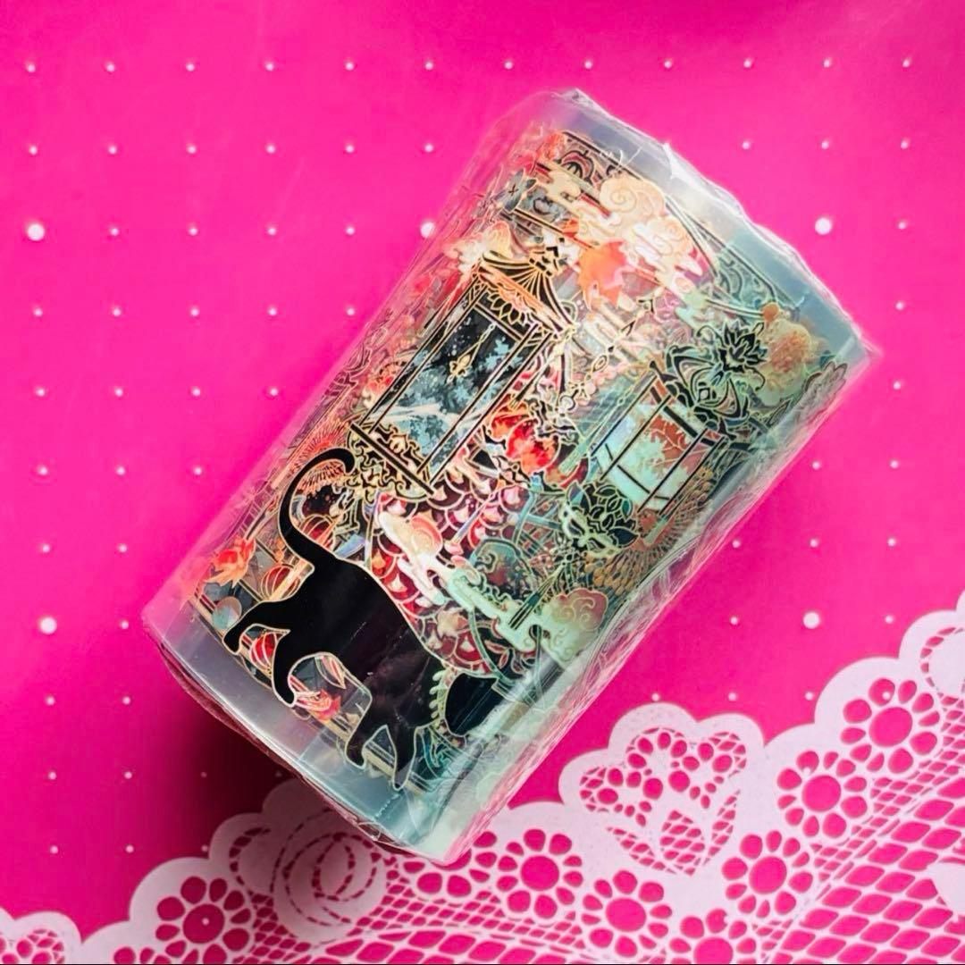 4032 贝壳光 7.5cm×10m 国潮-唐 海外マスキングテープ 7786】海外 マステ