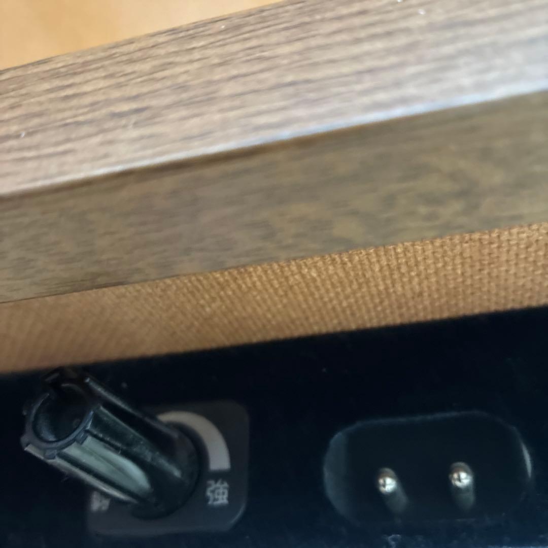 ニトリ 木目調 ローテーブル 出っ張りなしヒーターこたつ 取説あり