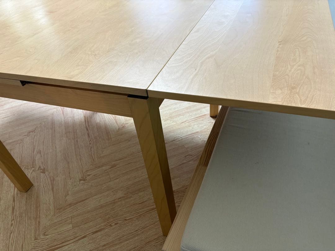 最終値下げ！IKEA ビュースタ　ダイニング伸長式テーブル