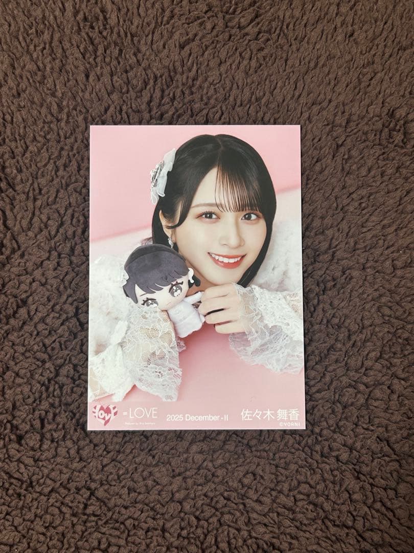 イコラブ 佐々木舞香 生写真 モーリーファンタジーコラボ③ ヨリ