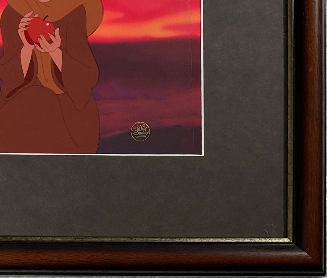 【ディズニー限定セル画】アラジン＆ジャスミン Sunset Romance