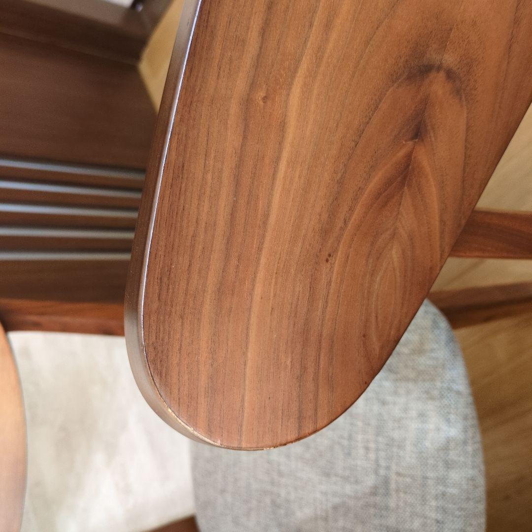 の*ん様 ヤオモク ダイニングテーブル・椅子セット ウォルナット