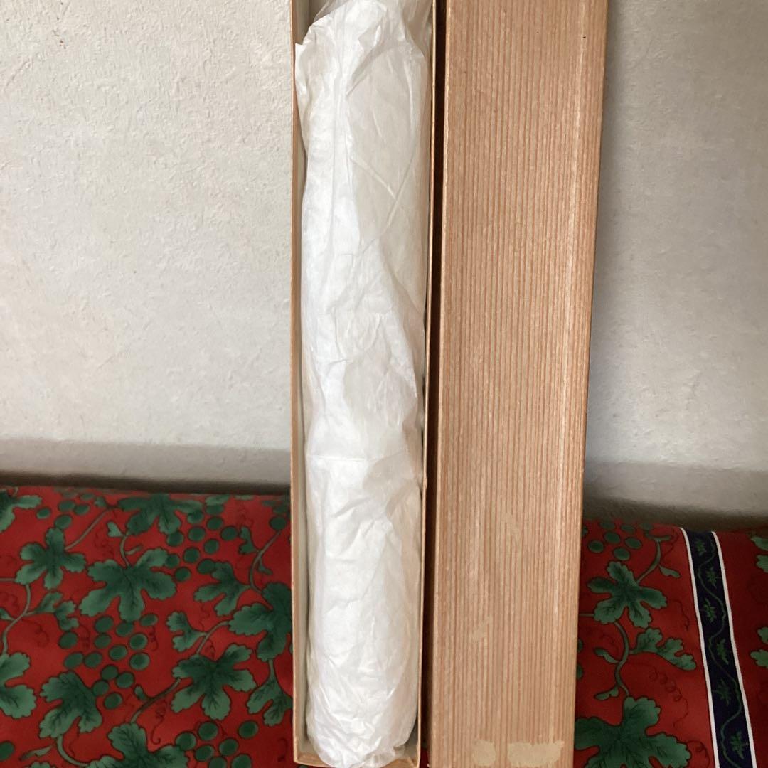 柳澤淇園紙本彩色画茶掛軸【粟に鶉図】肉筆画模写NO39