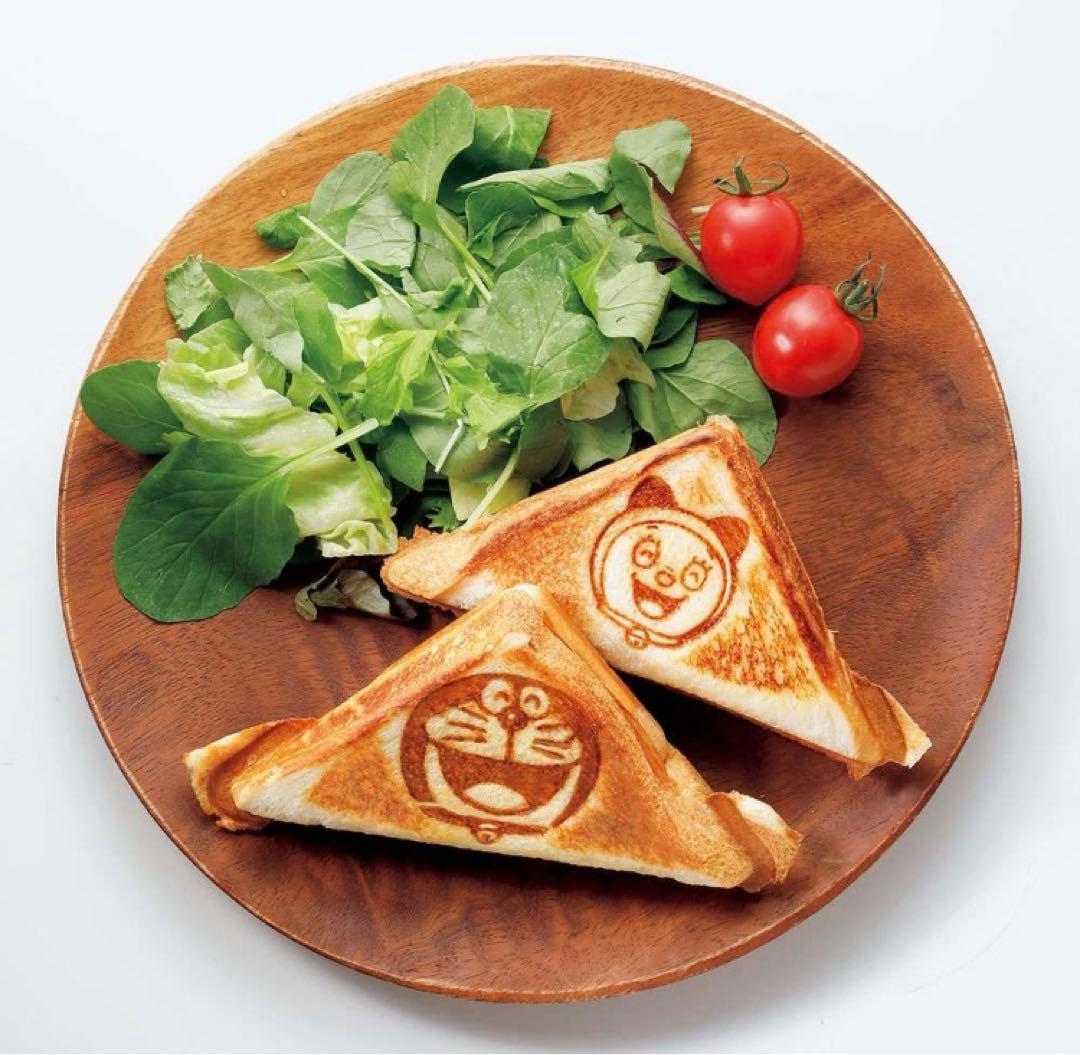 ドラえもん・ドラミの1枚焼き ホットサンドメーカー 三角 - メルカリ