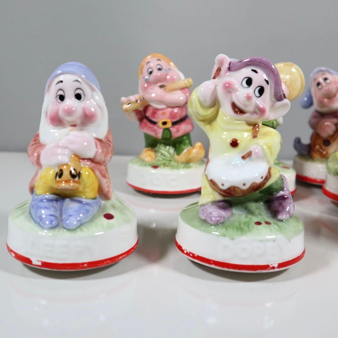 【希少】DISNEY 日本製　白雪姫と7人の小人　フルセットオルゴールディズニー