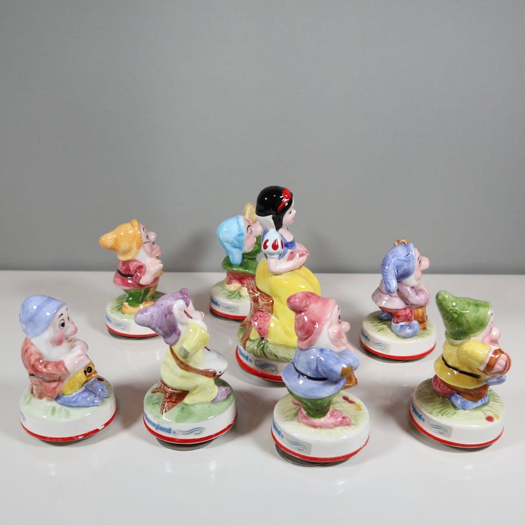 【希少】DISNEY 日本製　白雪姫と7人の小人　フルセットオルゴールディズニー