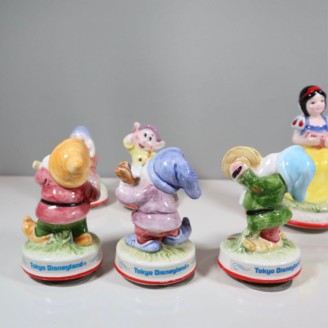 【希少】DISNEY 日本製　白雪姫と7人の小人　フルセットオルゴールディズニー