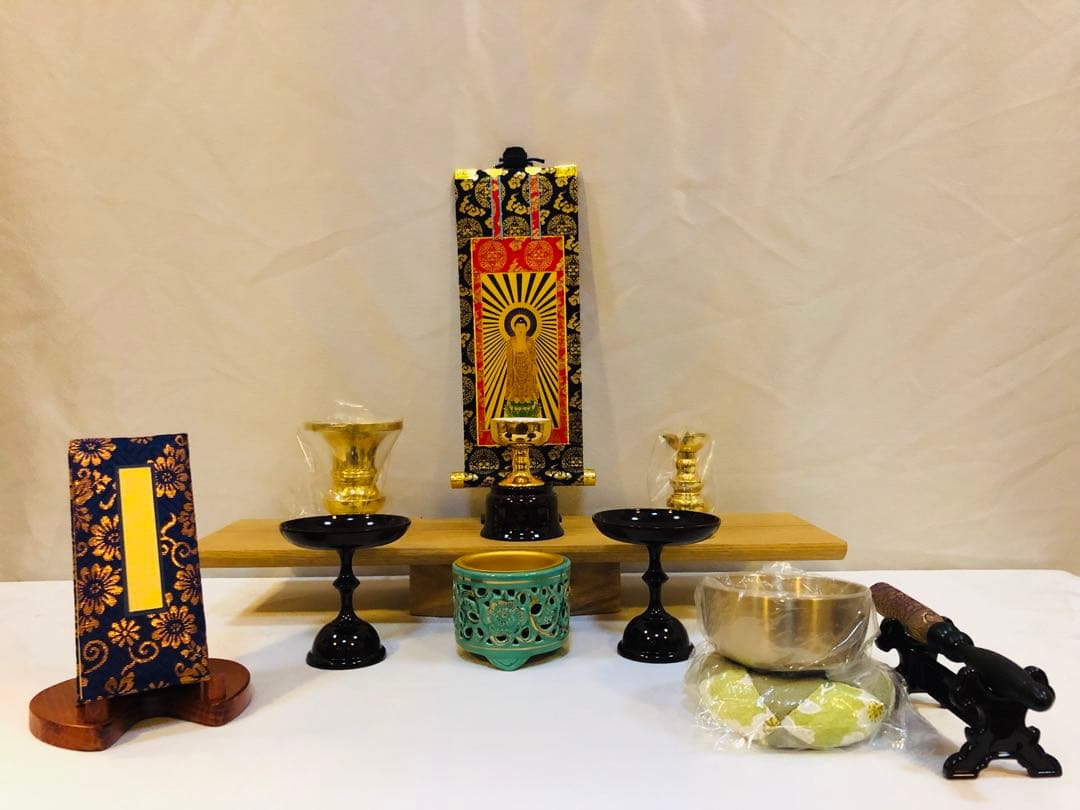 オールドチベット仏教 銅製ドルジェマハカラカラチャクラ仏像 赤漆塗り