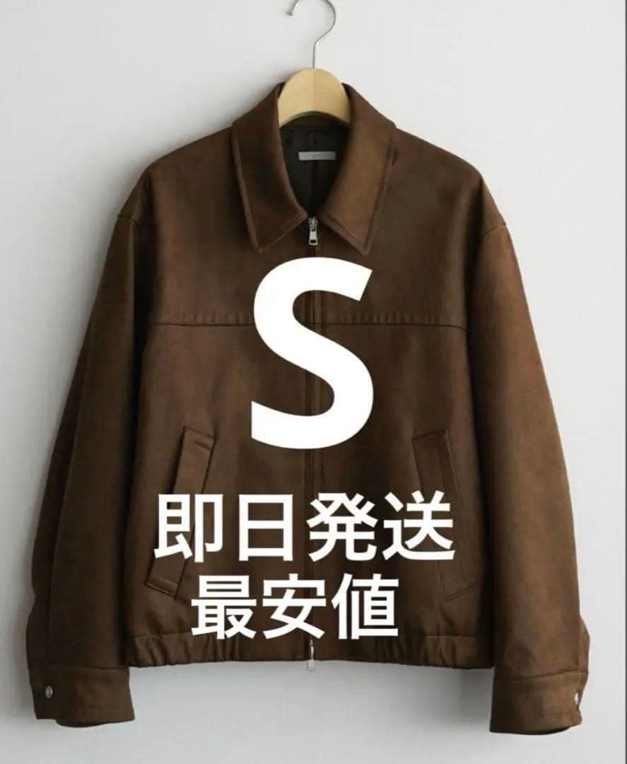 WYM LIDNM FAUX SUEDE ZIP BLOUSON Sサイズ - メルカリ