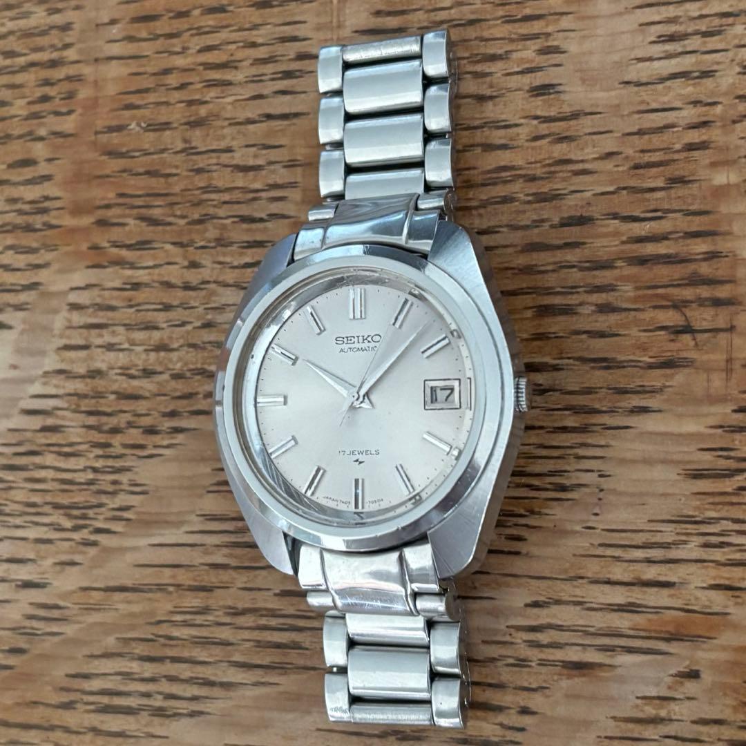 【稼働品】セイコー7005-7030 SEIKO 自動巻き 腕時計 ヴィンテージ