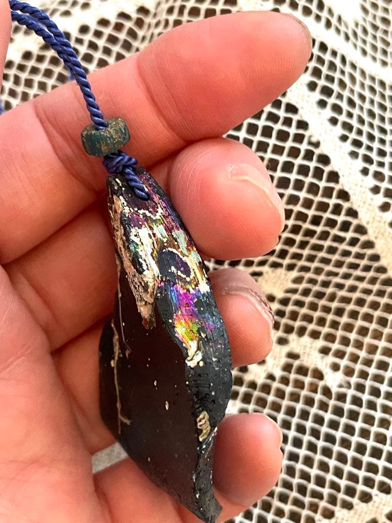 お取り置き中専用です♪ローマンガラスペンダント お取り置き中専用