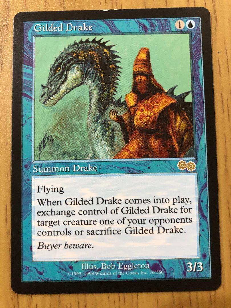 MTG】金粉のドレイク【英語】