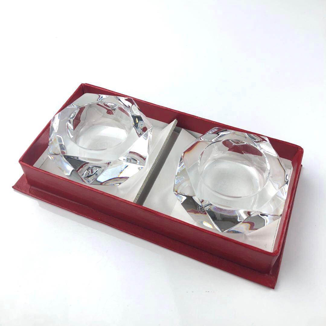 バカラ キャンドルホルダー 2個セット