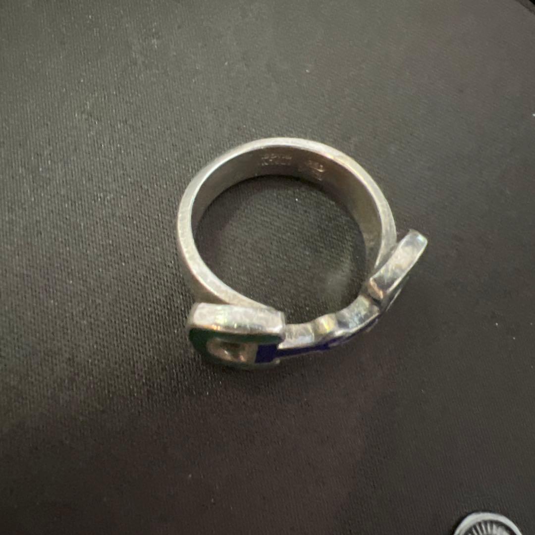 お値下げ　GUCCI ヴィンテージ　オールドグッチ　ホースビットリング　80年代