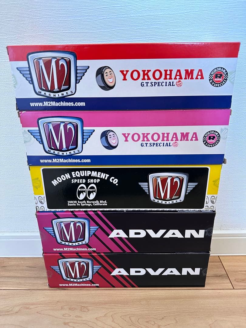 希少！5種セット M2マシーン ADVAN YOKOHAMA ムーンアイズ