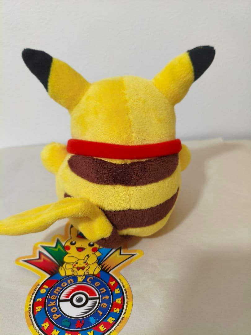 ピカチュウドール ポケモンセンター 10周年記念 ぬいぐるみ