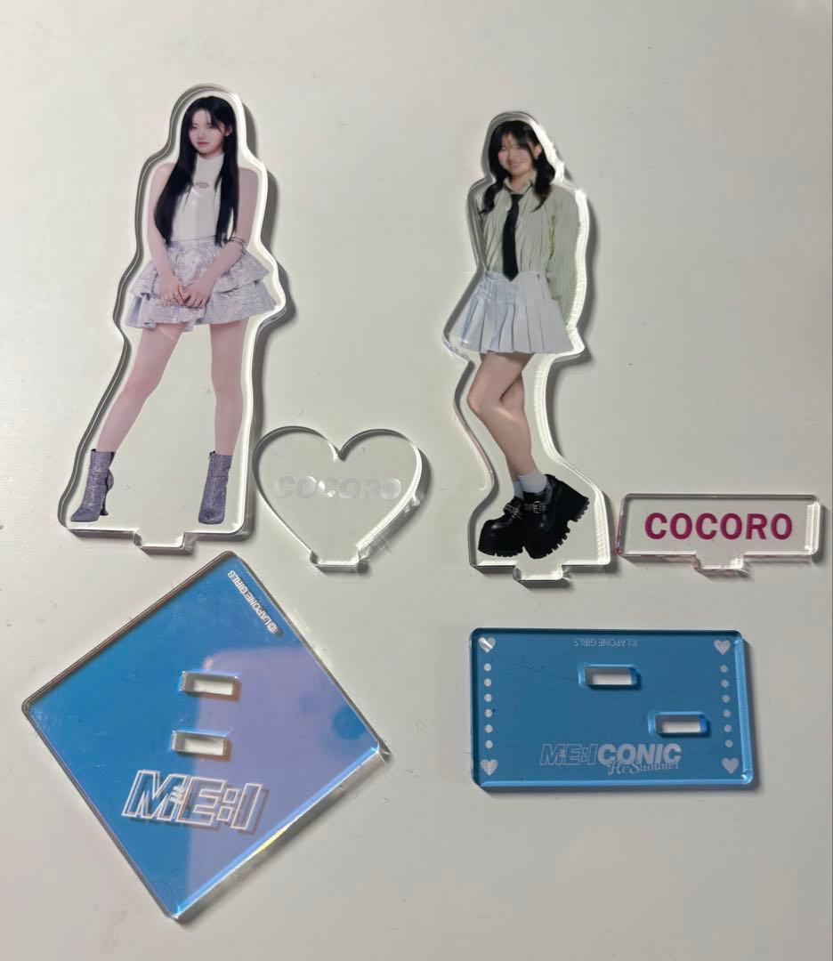 ME:I加藤心グッズセット（カード、タオル、キーホルダー、アクスタ）