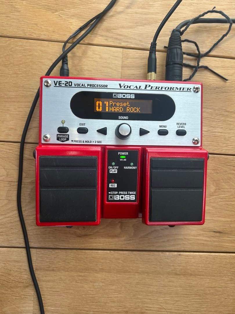 【動作確認済み】BOSS VE-20 ボーカルプロセッサー