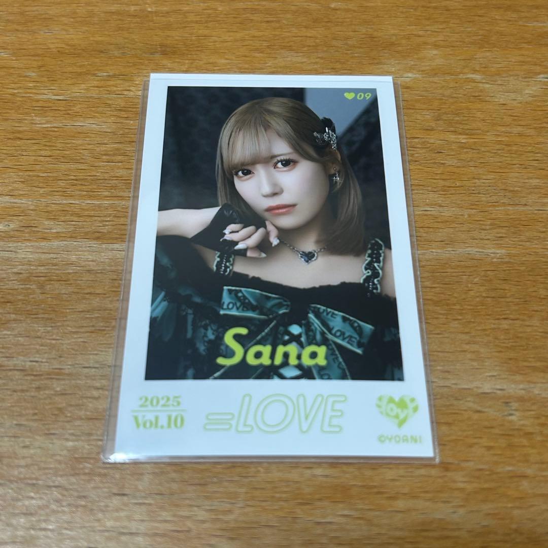 LOVE イコラブ ミニフォトカード 野口衣織 レア 黒衣装 イコラブ ミニ