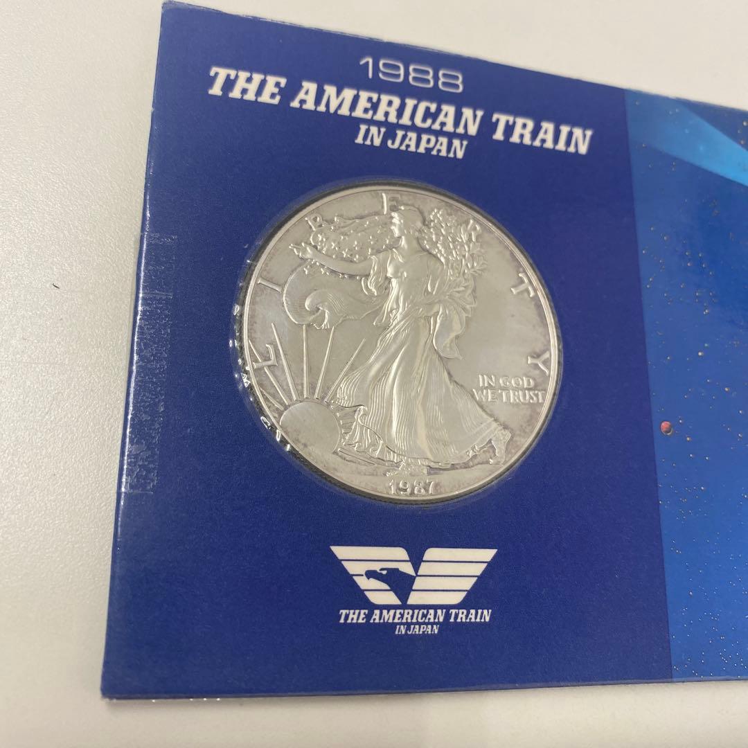 美品】イーグル銀貨 1987年 - メルカリ