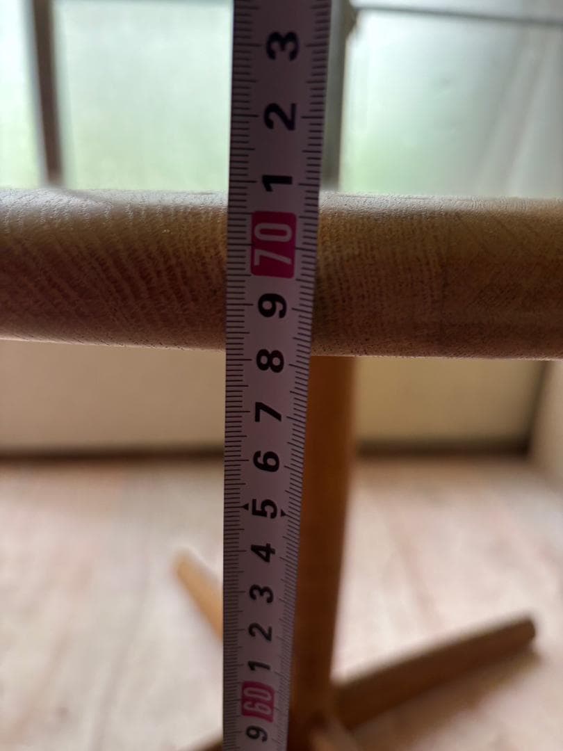 ①飛騨産業　キツツキ　円形テーブル　ダイニングテーブル　ヴィンテージ　インテリア