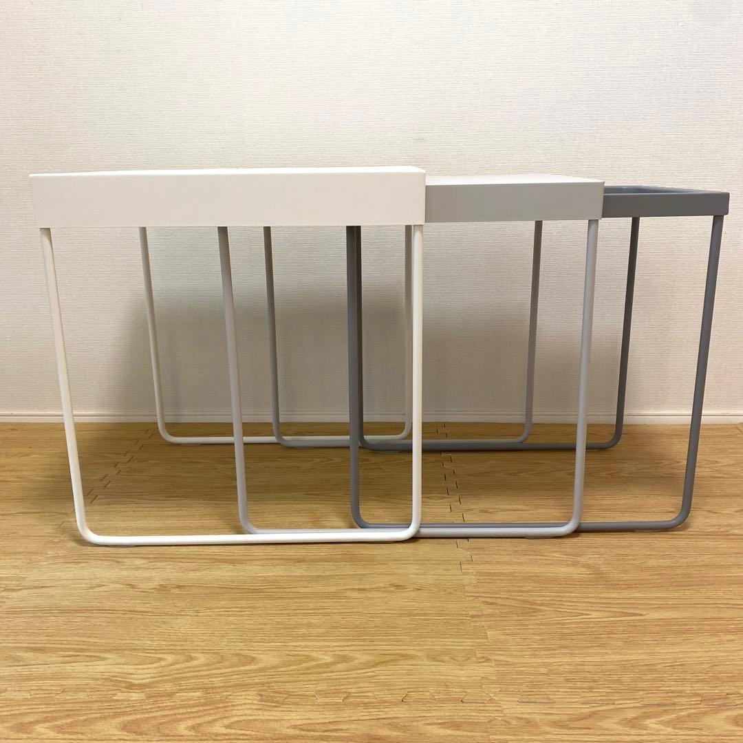 IKEA GRANBODA グランボダ 3連セット ネストテーブル - メルカリ