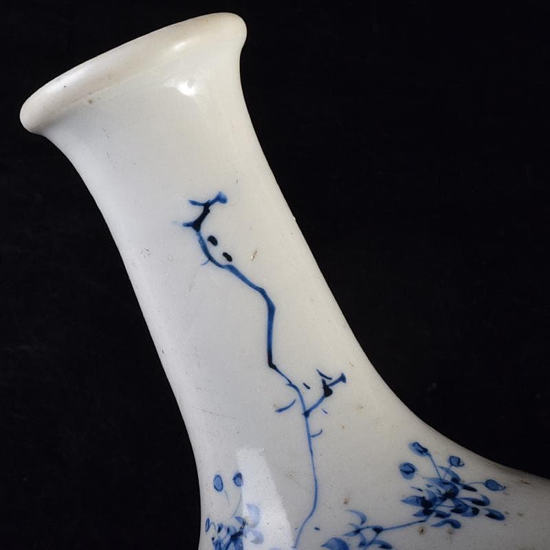 瀬戸焼 古瀬戸 染付 花文瓶 M R7809B - メルカリ