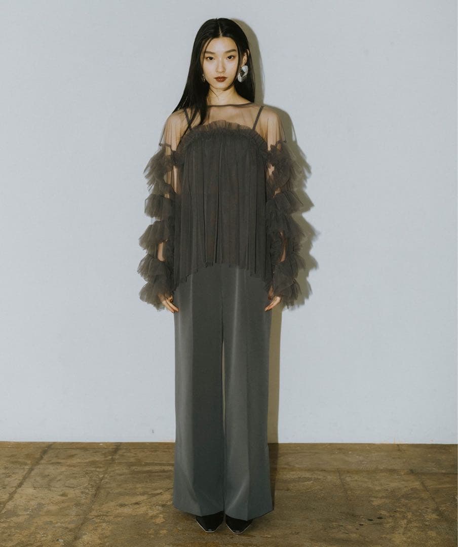 ANDRESD】オールインワン+チュールトップスセット販売