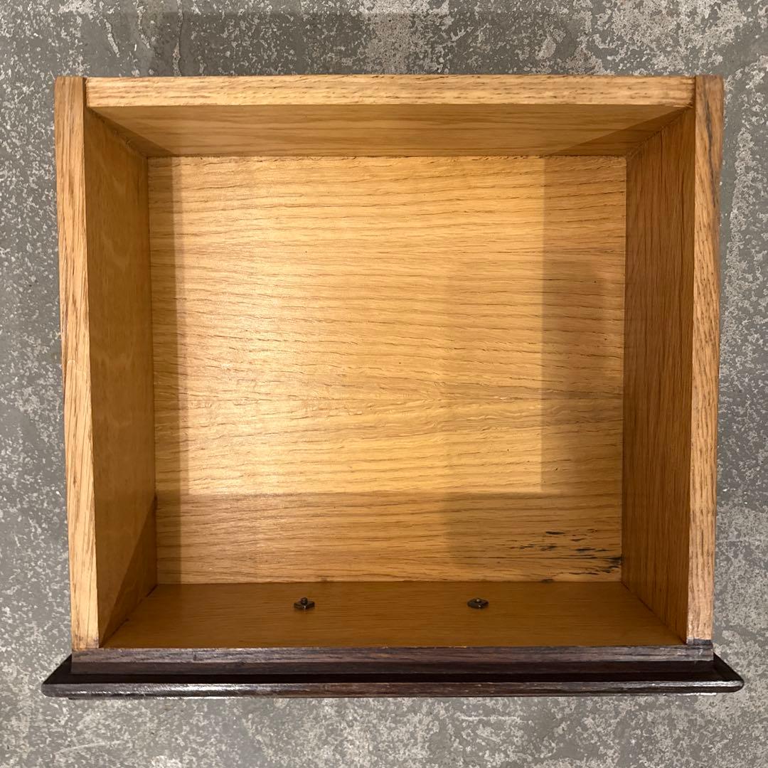 Tomo様専用 ヴィンテージ 木製サイドテーブル 引き出し付き 1