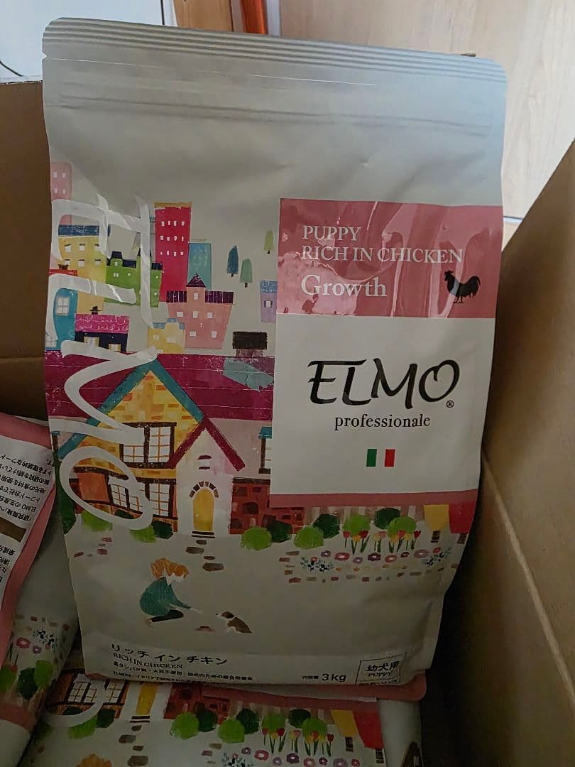 ELMO 幼犬用リッチインチキン 3kg×3袋