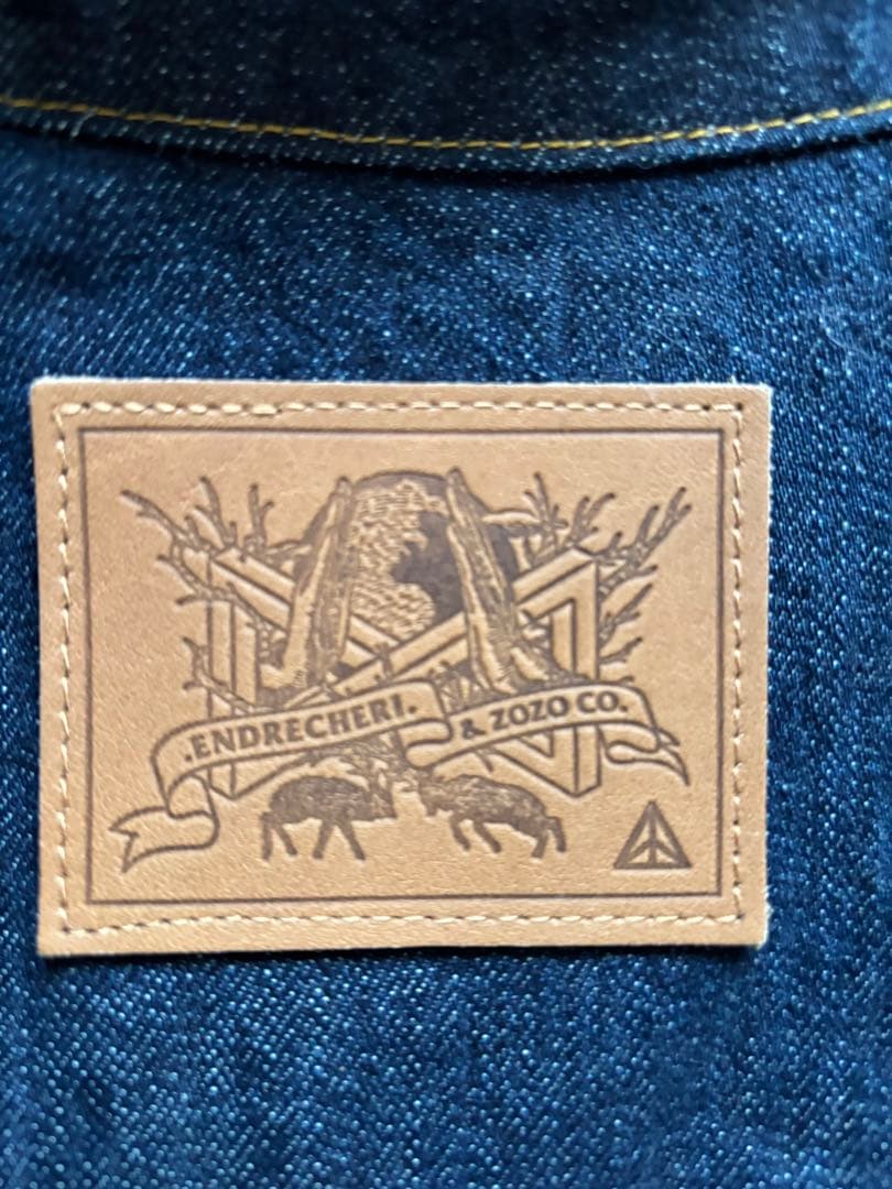 ENDRECHERI×ZOZO 第2弾 デニムジャケット ENDRECHERI(堂本剛)×ZOZO