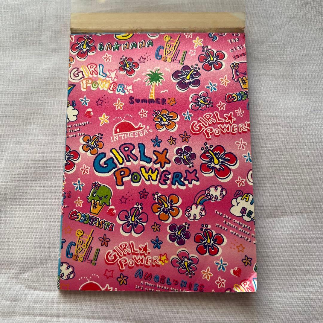 希少❤️メモ帳 平成レトロ ハイビスカス 希少❤️メモ帳 平成レトロ