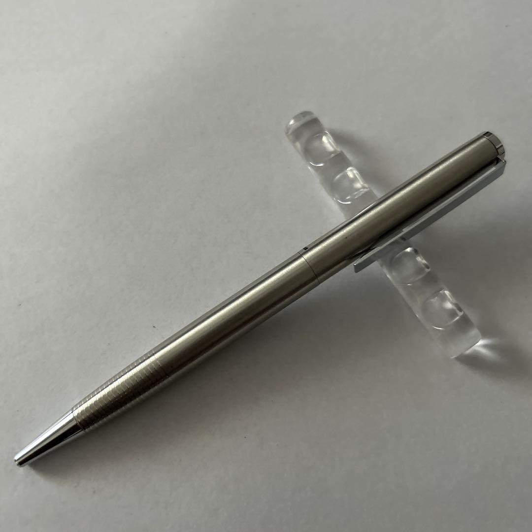 新品 廃盤 PILOT パイロット QUARTZ クォーツ ボールペン シルバー