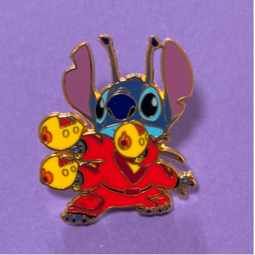 スティッチ ピンバッジ ディズニー 海外 - メルカリ