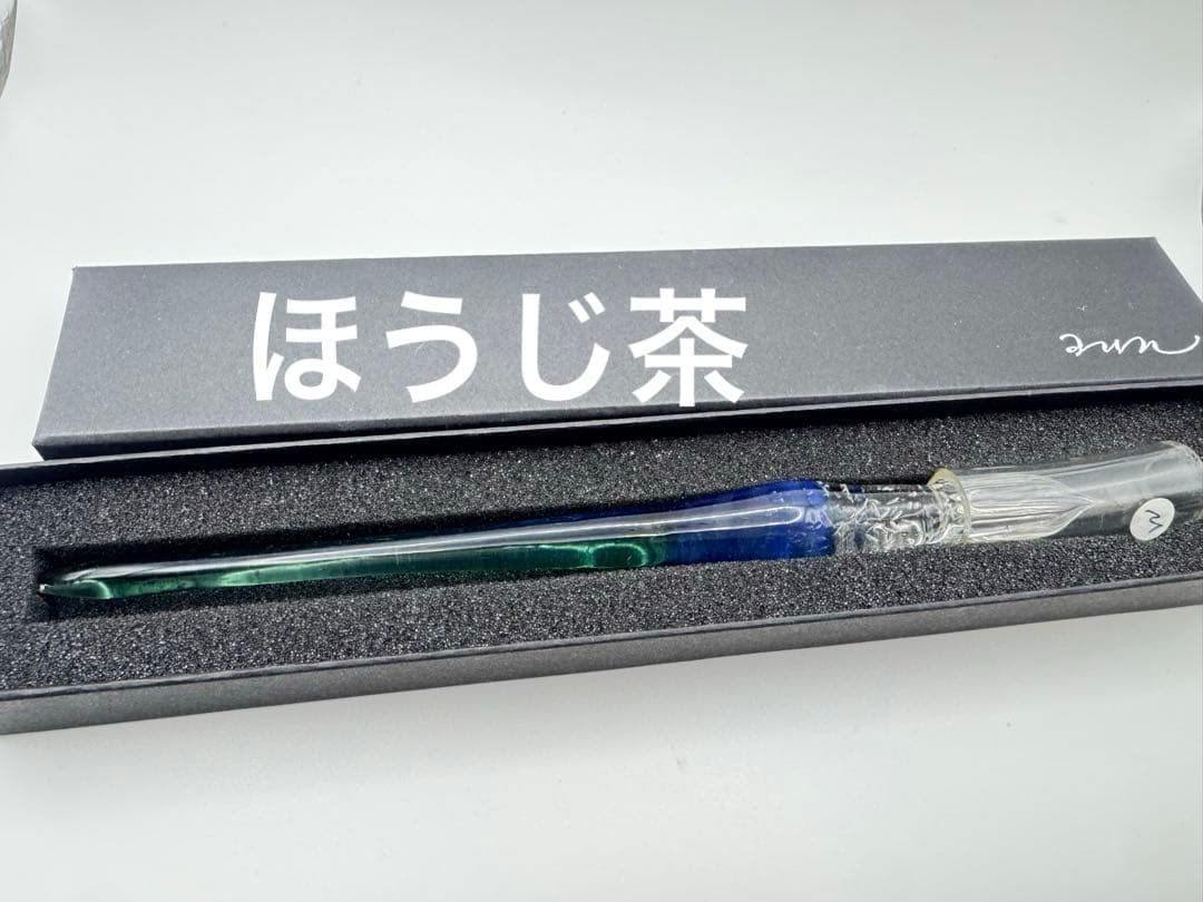 k*n様 ガラスペン aun 中字 M ラクーン