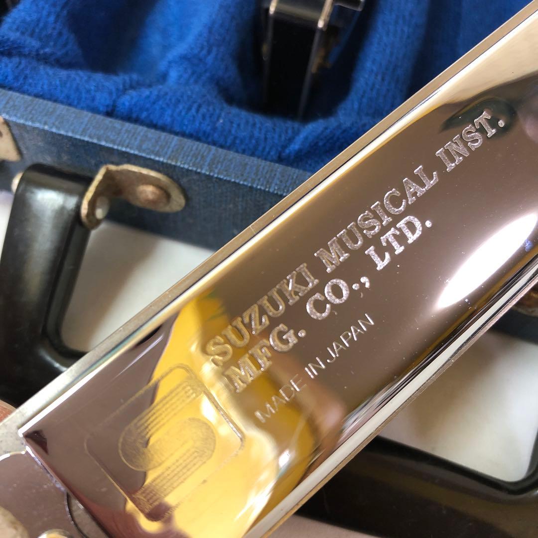 て78● スズキ複音ハーモニカハミングSU-21 Humming 5本
