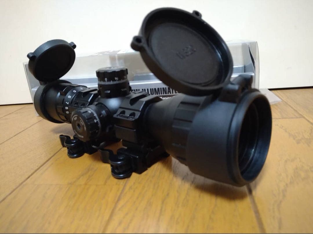 東京マルイ NEW イルミネーテッドショートズームスコープ マウントリングセット