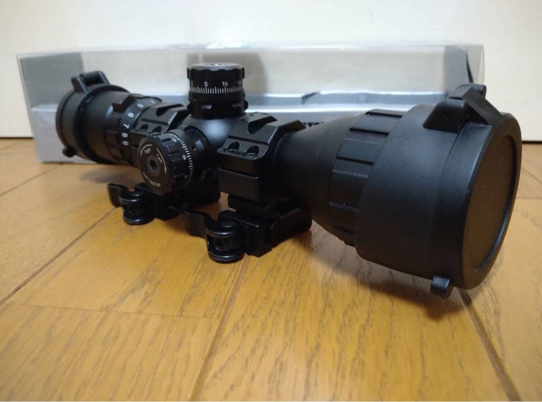 東京マルイ NEW イルミネーテッドショートズームスコープ マウントリングセット