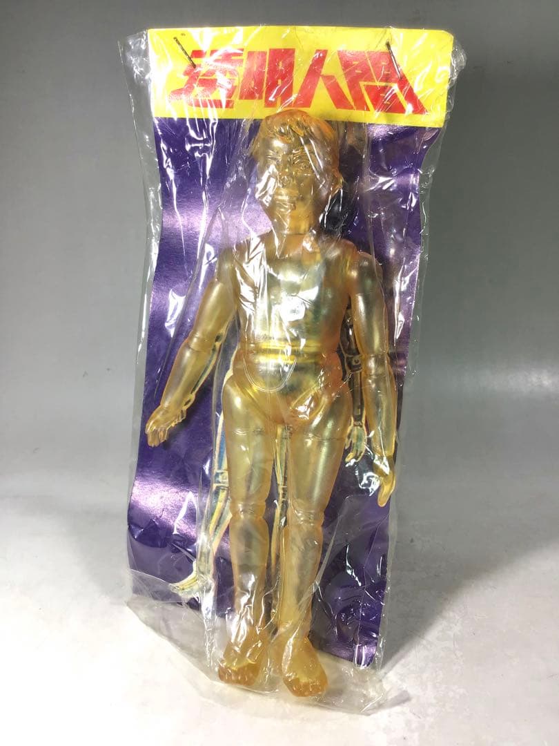 レトロ 透明人間 ソフビ 人形 UMA モンスター 怪獣 駄玩具 変身サイボーグ