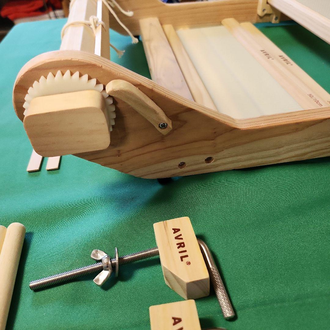 naoko 　機織り機　卓上織り機　Loom 30用ヘドルが使える