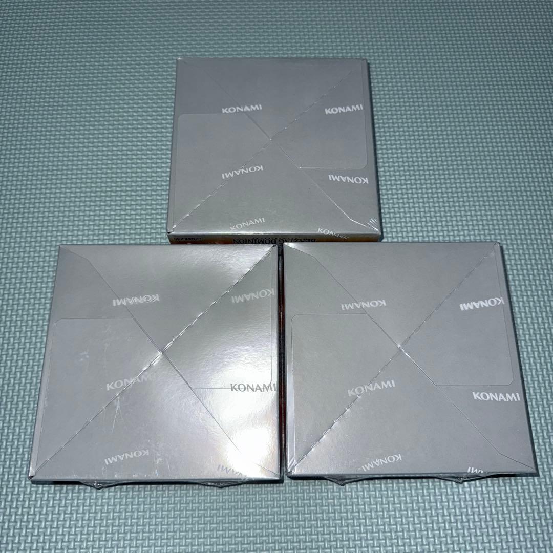遊戯王OCG ブレイジングドミニオン 3BOX シュリンク付き - メルカリ