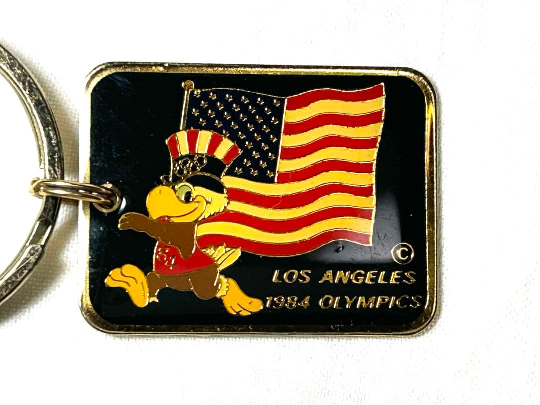 1984年 ロサンゼルス五輪 イーグルサム キーホルダー 記念品 - メルカリ