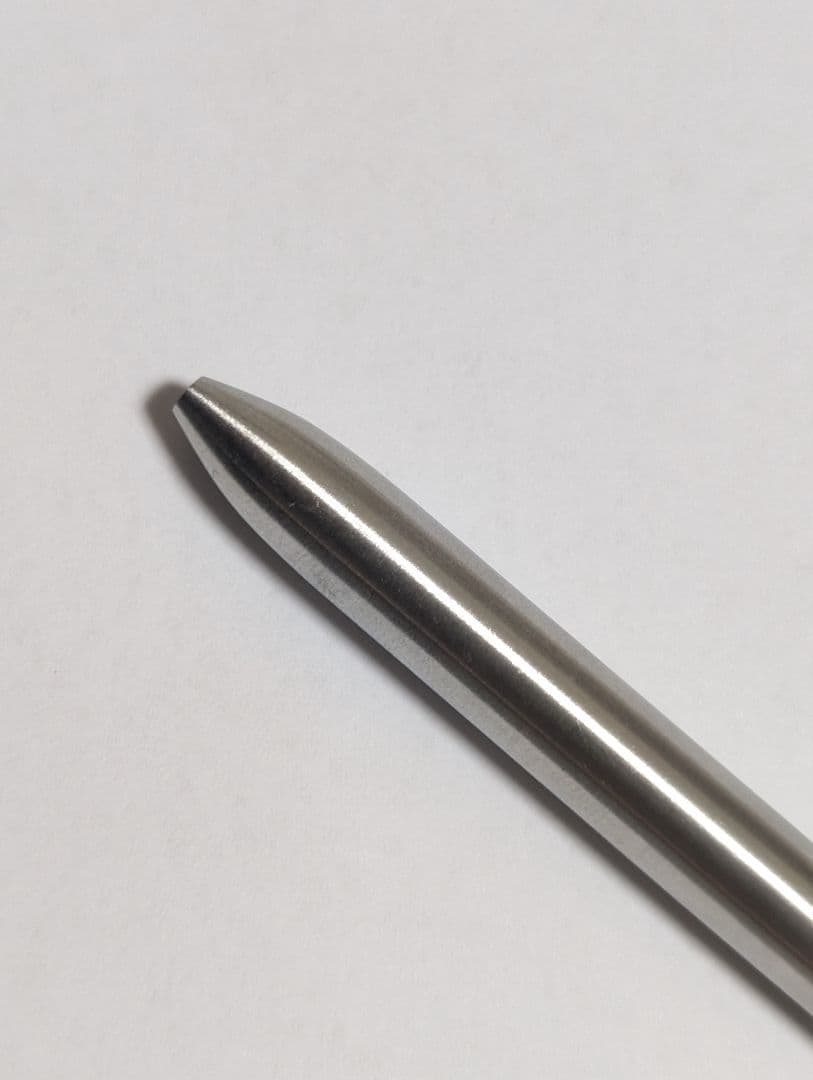 モンブラン　廃盤ボールペン　多機能ペン　4色　振り子式　ステンレス