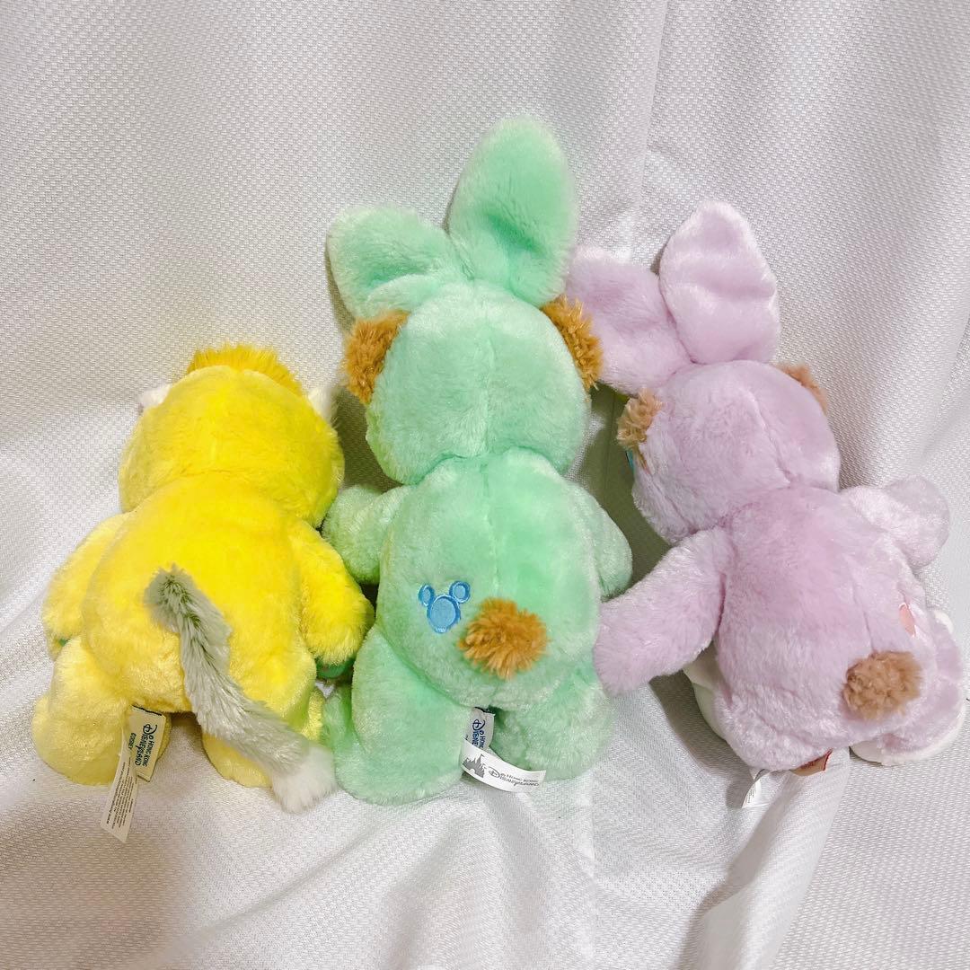 香港ディズニー　ぬいぐるみ　ダッフィー　シェリーメイ　ステラルー　クッキー