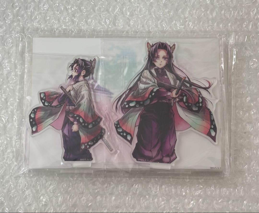 即日発送】 鬼滅の刃 繋ぐ くじ「しのぶとカナエ」C賞 アクリル